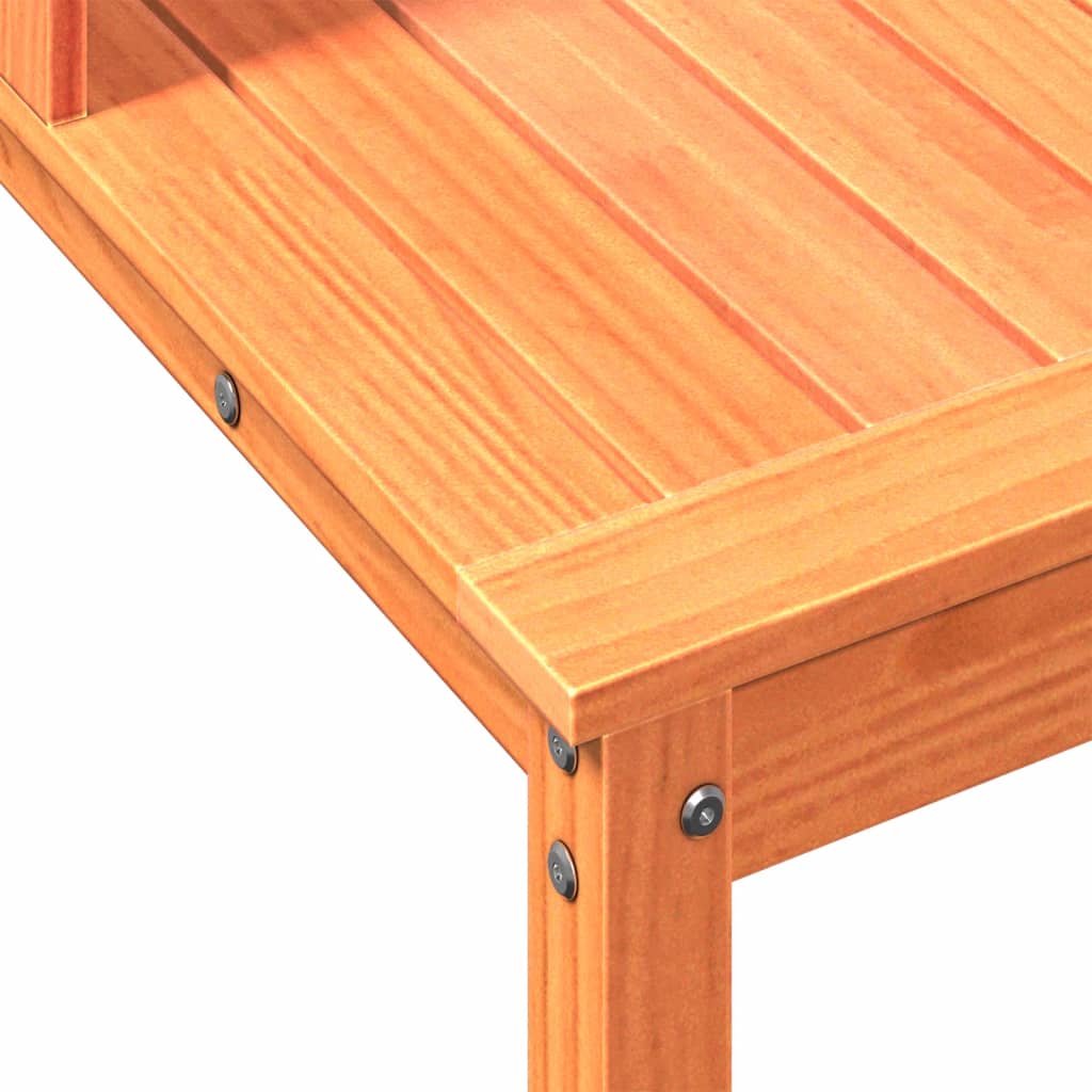 Sodinimo stalas su lentynomis, rudas, 108x50x109,5cm, pušis Sodinimo stalas su lentynomis, rudas, 108x50x109,5cm, pušis - Image 8