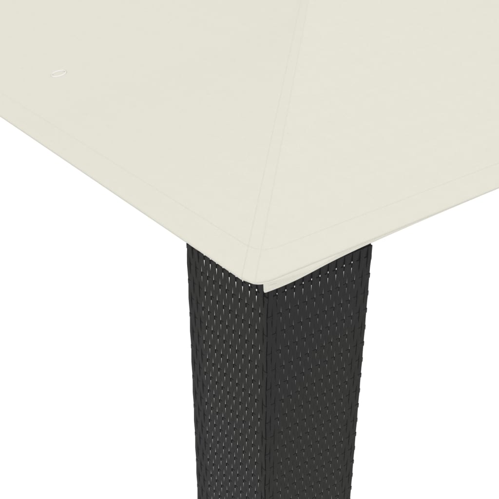 Pavėsinė su dvigubu stogu, kreminė, 2,94×2,94m, plienas Pavėsinė su dvigubu stogu, kreminė, 2,94x2,94m, plienas - Image 6