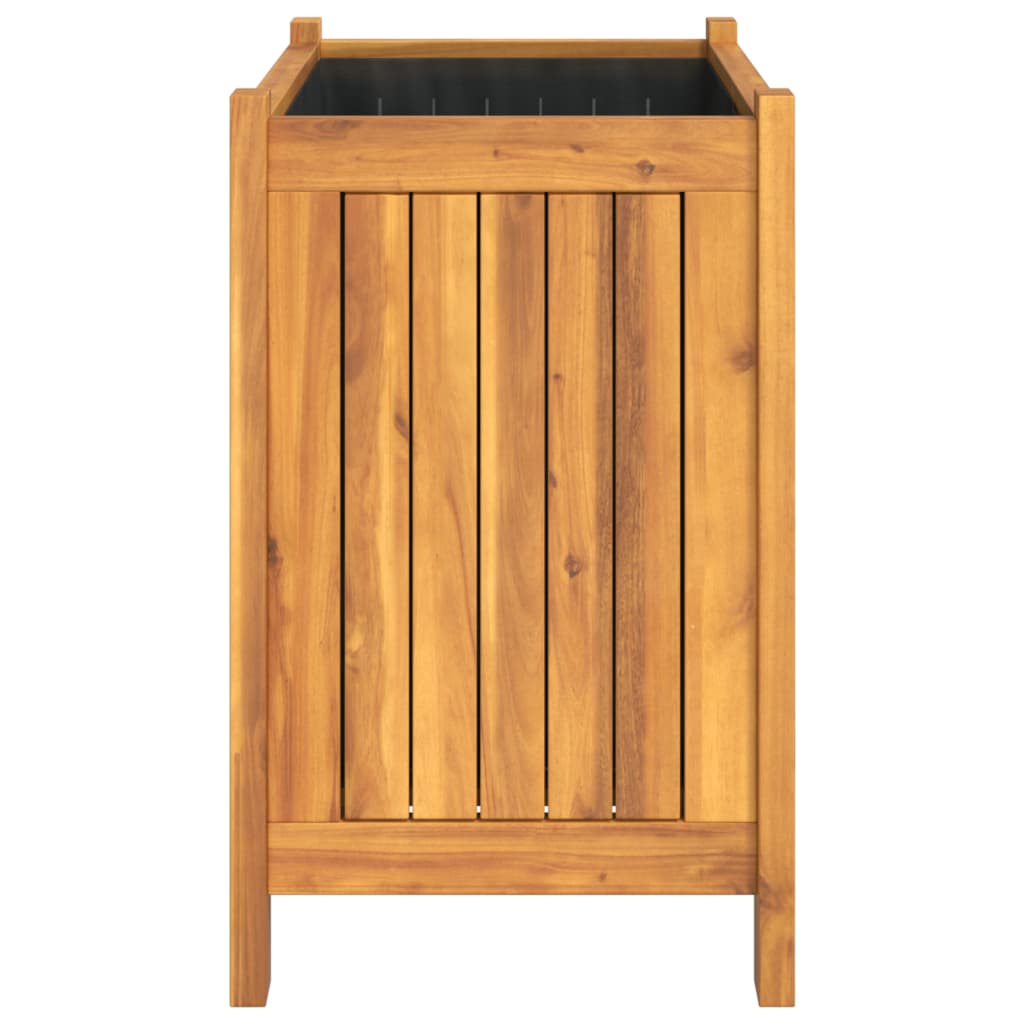 Sodo lovelis su įdėklu, 54x31x50cm, akacijos medienos masyvas Sodo lovelis su įdėklu, 54x31x50cm, akacijos medienos masyvas - Image 6