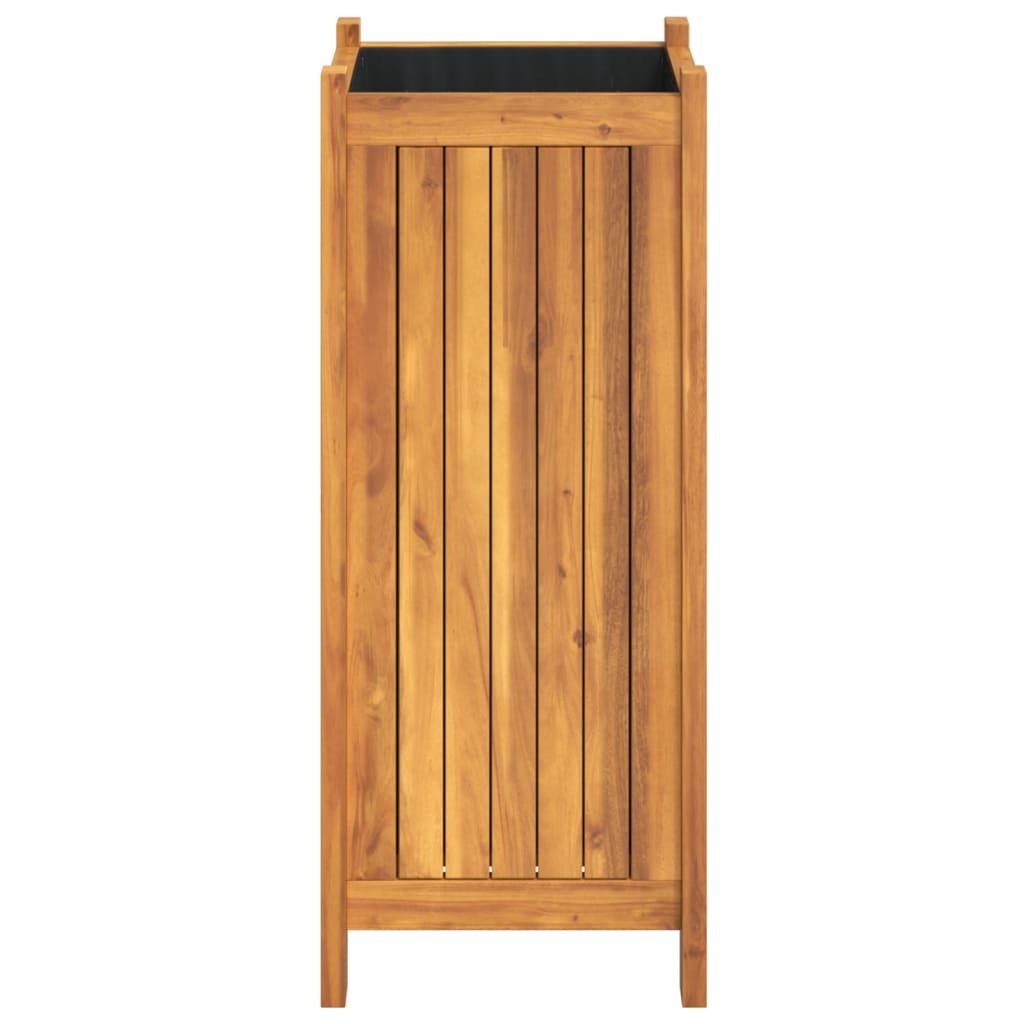 Sodo lovelis su įdėklu, 31x31x75cm, akacijos medienos masyvas Sodo lovelis su įdėklu, 31x31x75cm, akacijos medienos masyvas - Image 6