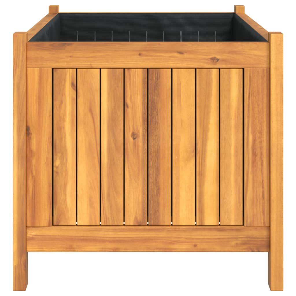 Sodo lovelis su įdėklu, 80x42x40cm, akacijos medienos masyvas Sodo lovelis su įdėklu, 80x42x40cm, akacijos medienos masyvas - Image 6