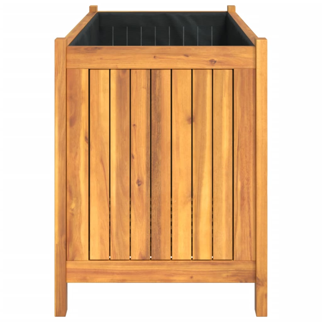 Sodo lovelis su įdėklu, 99,5x38x50cm, akacijos medienos masyvas Sodo lovelis su įdėklu, 99,5x38x50cm, akacijos medienos masyvas - Image 6