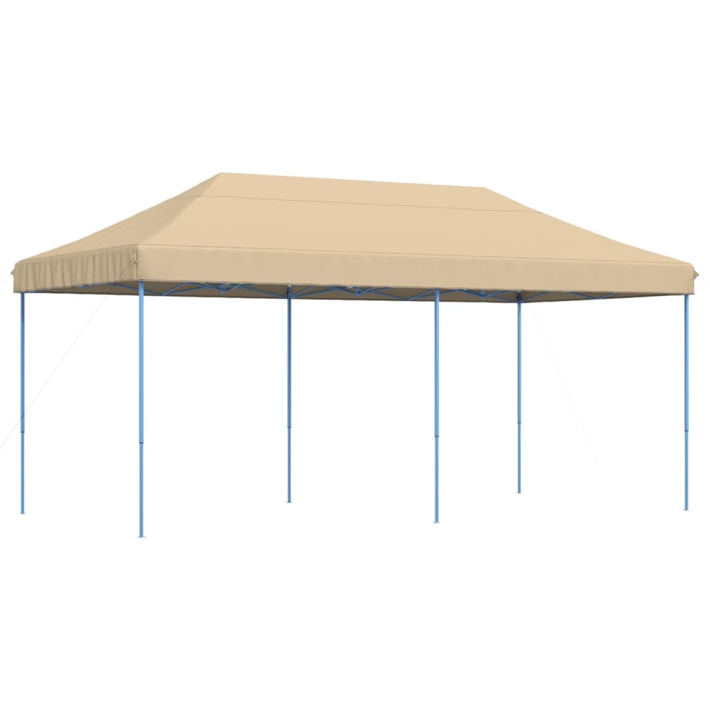Išskleidžiama proginė palapinė, smėlio spalvos, 580x292x315cm Išskleidžiama proginė palapinė, smėlio spalvos, 580x292x315cm - Image 5