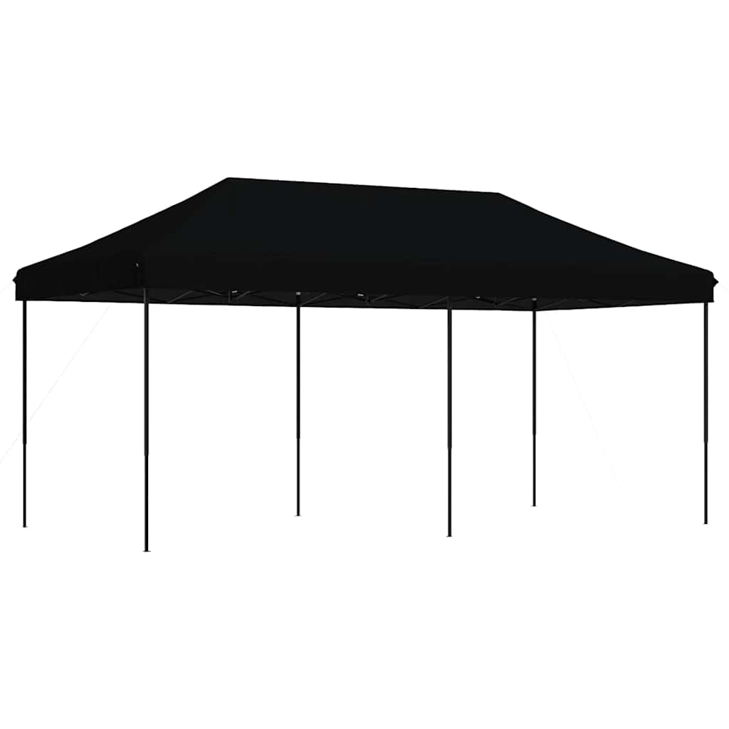 Išskleidžiama proginė palapinė, juodos spalvos, 580x292x315cm Išskleidžiama proginė palapinė, juodos spalvos, 580x292x315cm - Image 3