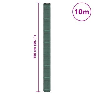 Membrana nuo piktžolių, žalios spalvos, 1,5x10m, PP