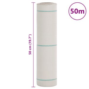 Weed Membrane White 0,5x50 m PP