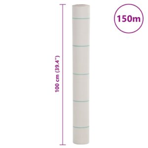 Membrana nuo piktžolių, baltos spalvos, 1x150m, PP