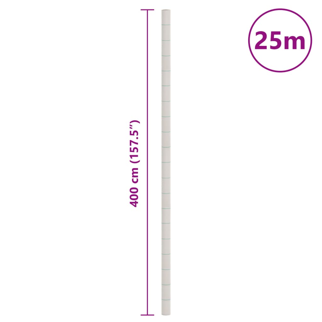 Membrana nuo piktžolių, baltos spalvos, 4x25m, PP Membrana nuo piktžolių, baltos spalvos, 4x25m, PP