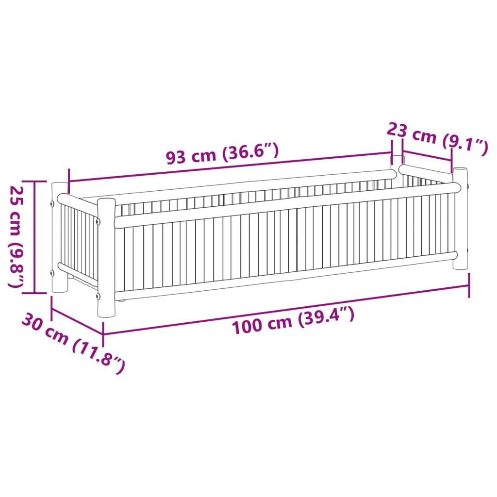 Lovelis, 100x30x25cm, bambukas Lovelis, 100x30x25cm, bambukas
