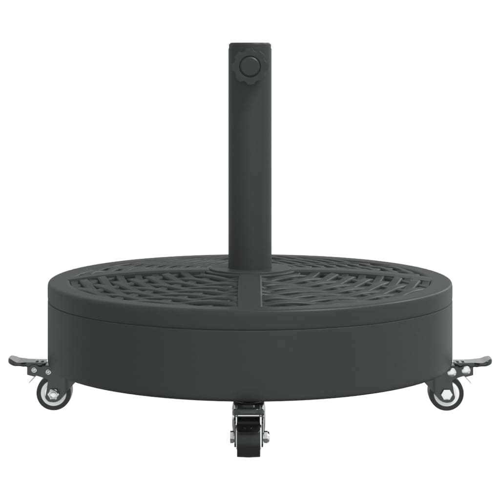 Skėčio nuo saulės pagrindas su ratukais 38/48mm stulpams, 27kg Skėčio nuo saulės pagrindas su ratukais 38/48mm stulpams, 27kg - Image 4