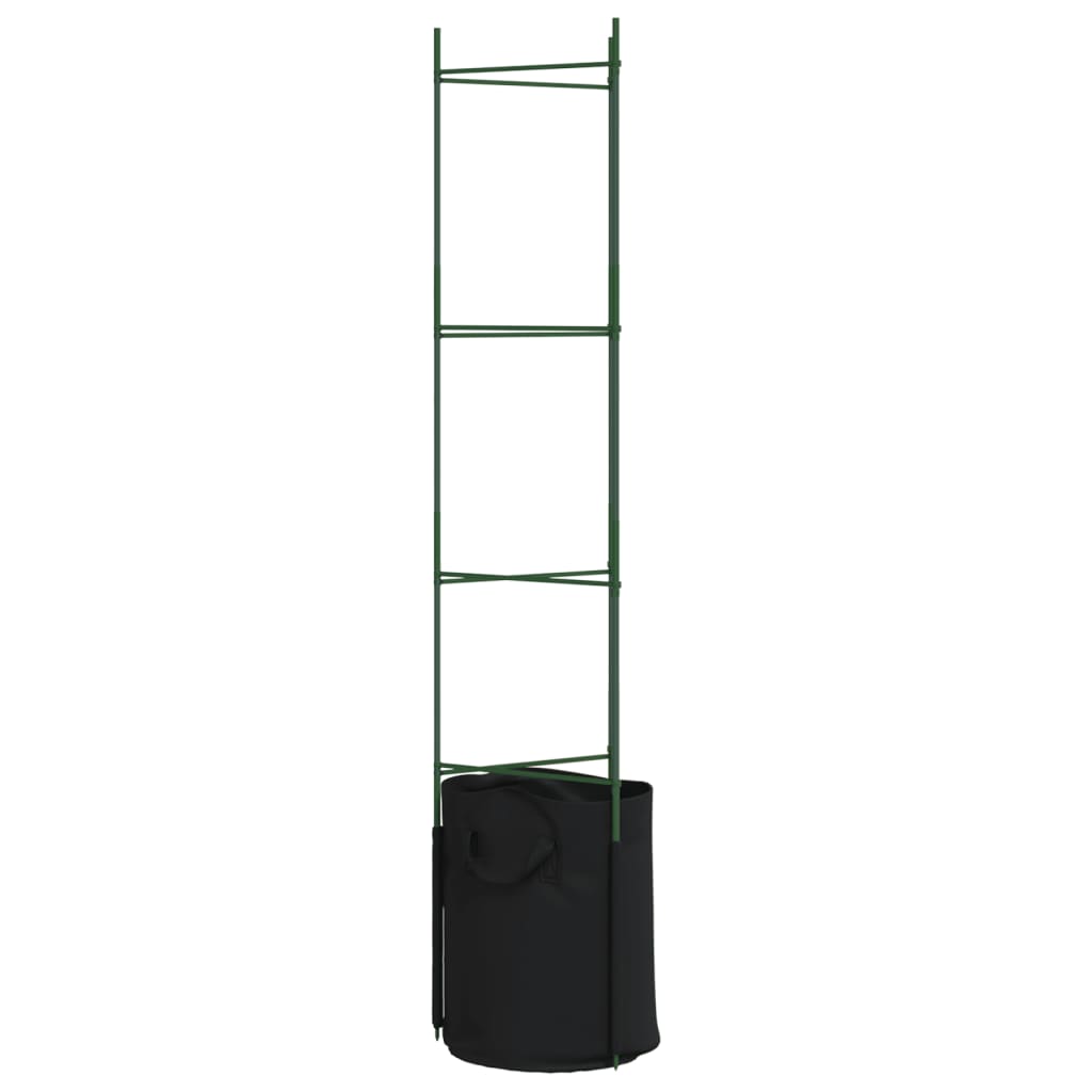 Pomidorų narvas su augalų maišeliu, 2vnt., 154cm, plienas ir PP Pomidorų narvas su augalų maišeliu, 2vnt., 154cm, plienas ir PP - Image 6