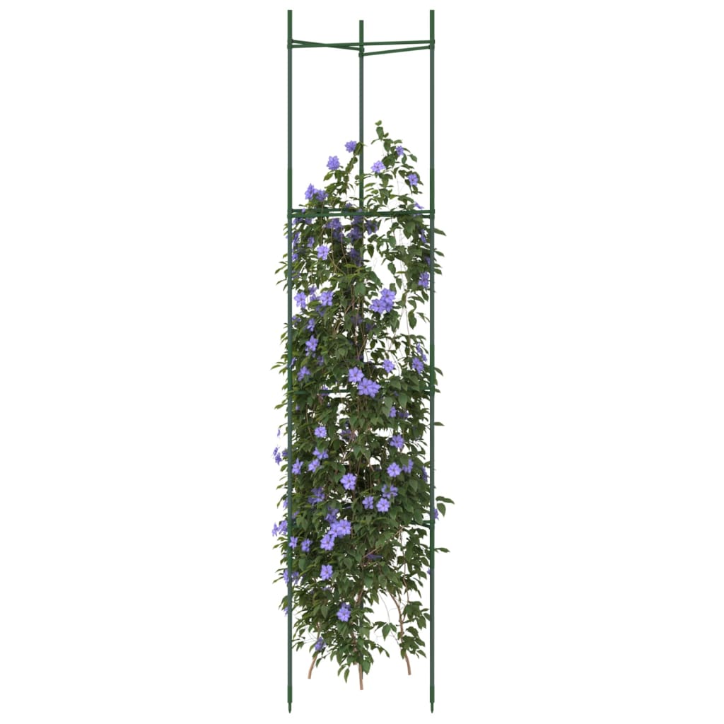 Pomidorų narvai, 8vnt., 154 cm Plienas ir PP Pomidorų narvai, 8vnt., 154 cm Plienas ir PP - Image 2
