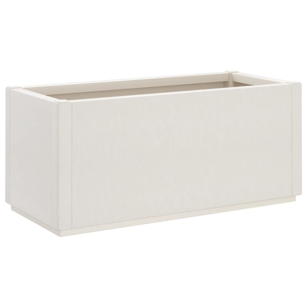 Sodo lovelis, baltos spalvos, 80x36x35cm, PP Sodo lovelis, baltos spalvos, 80x36x35cm, PP - Image 3