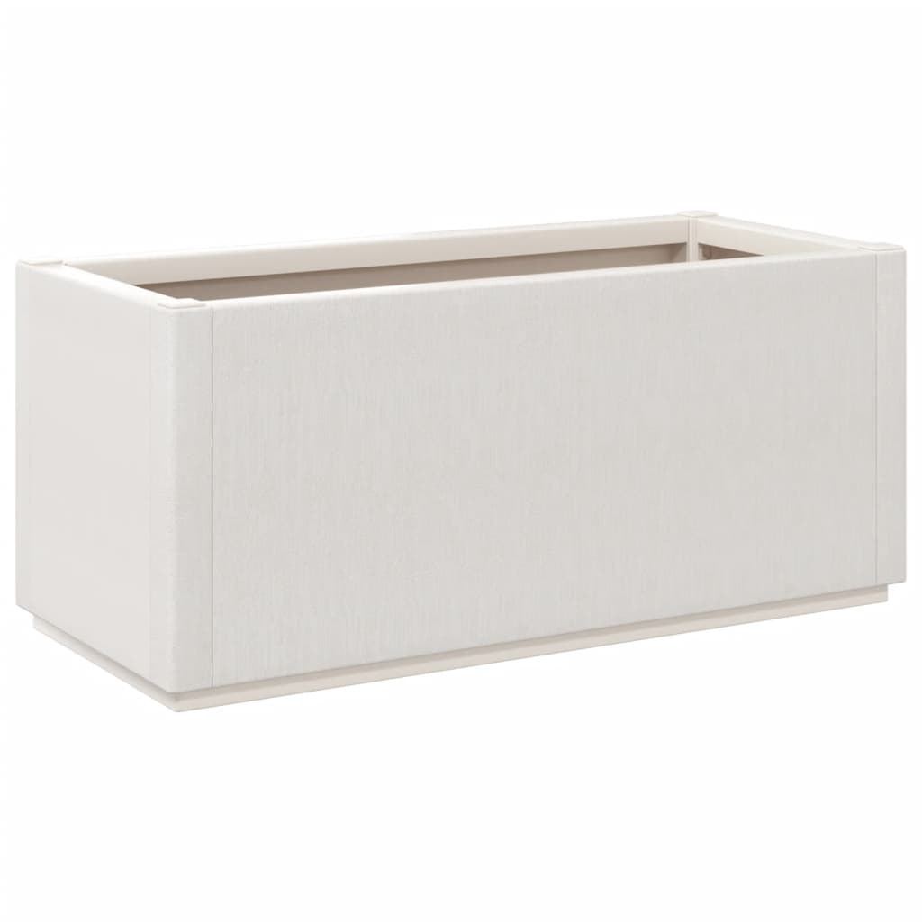Sodo lovelis, baltos spalvos, 80x36x35cm, PP Sodo lovelis, baltos spalvos, 80x36x35cm, PP - Image 6