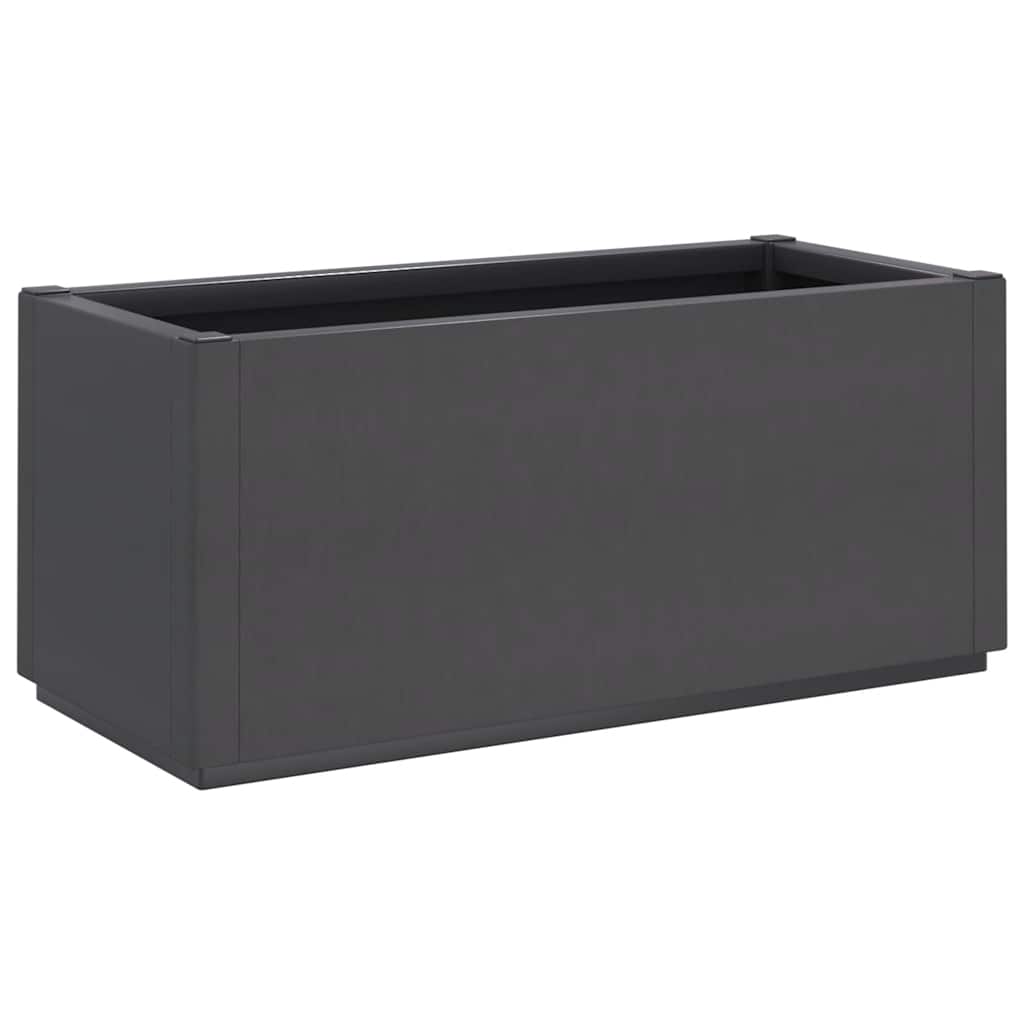 Sodo lovelis, tamsiai pilkos spalvos, 80x36x35cm, PP Sodo lovelis, tamsiai pilkos spalvos, 80x36x35cm, PP - Image 3