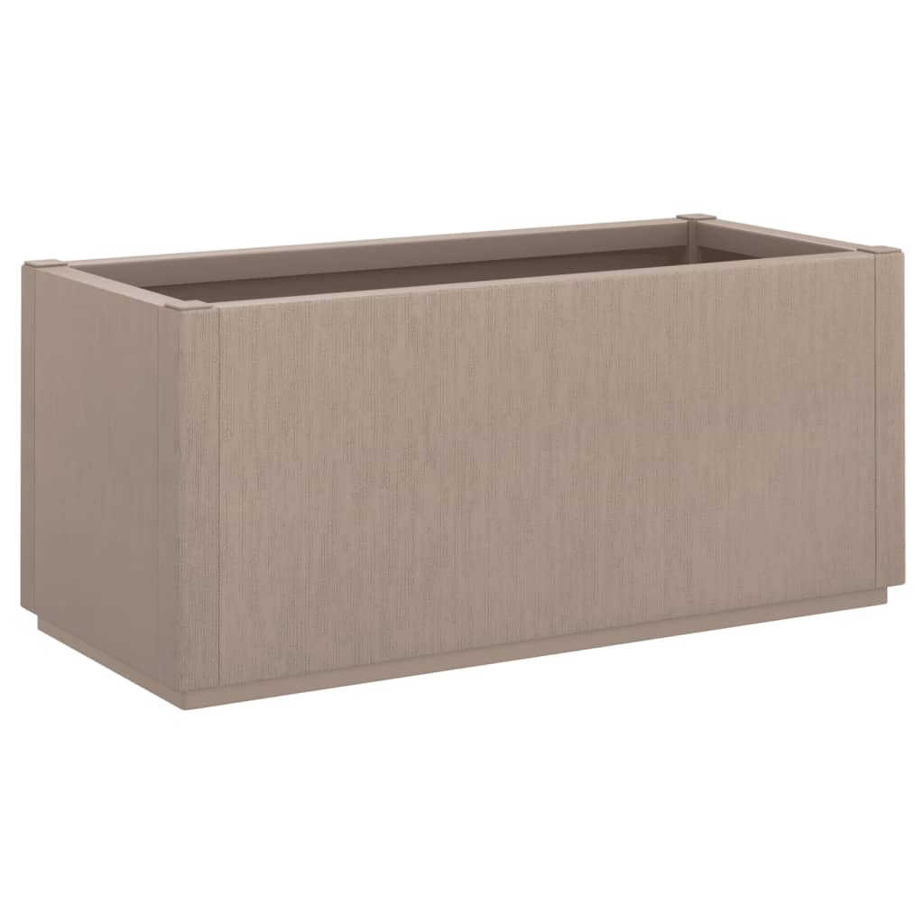 Sodo lovelis, šviesiai pilkos spalvos, 80x36x35cm, PP Sodo lovelis, šviesiai pilkos spalvos, 80x36x35cm, PP - Image 3