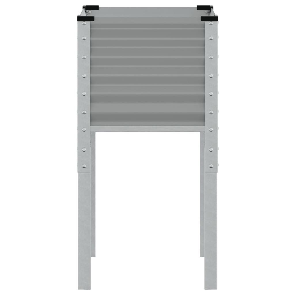 Sodo lovelis, pilkos spalvos, 45x45x88cm, plienas Sodo lovelis, pilkos spalvos, 45x45x88cm, plienas - Image 7