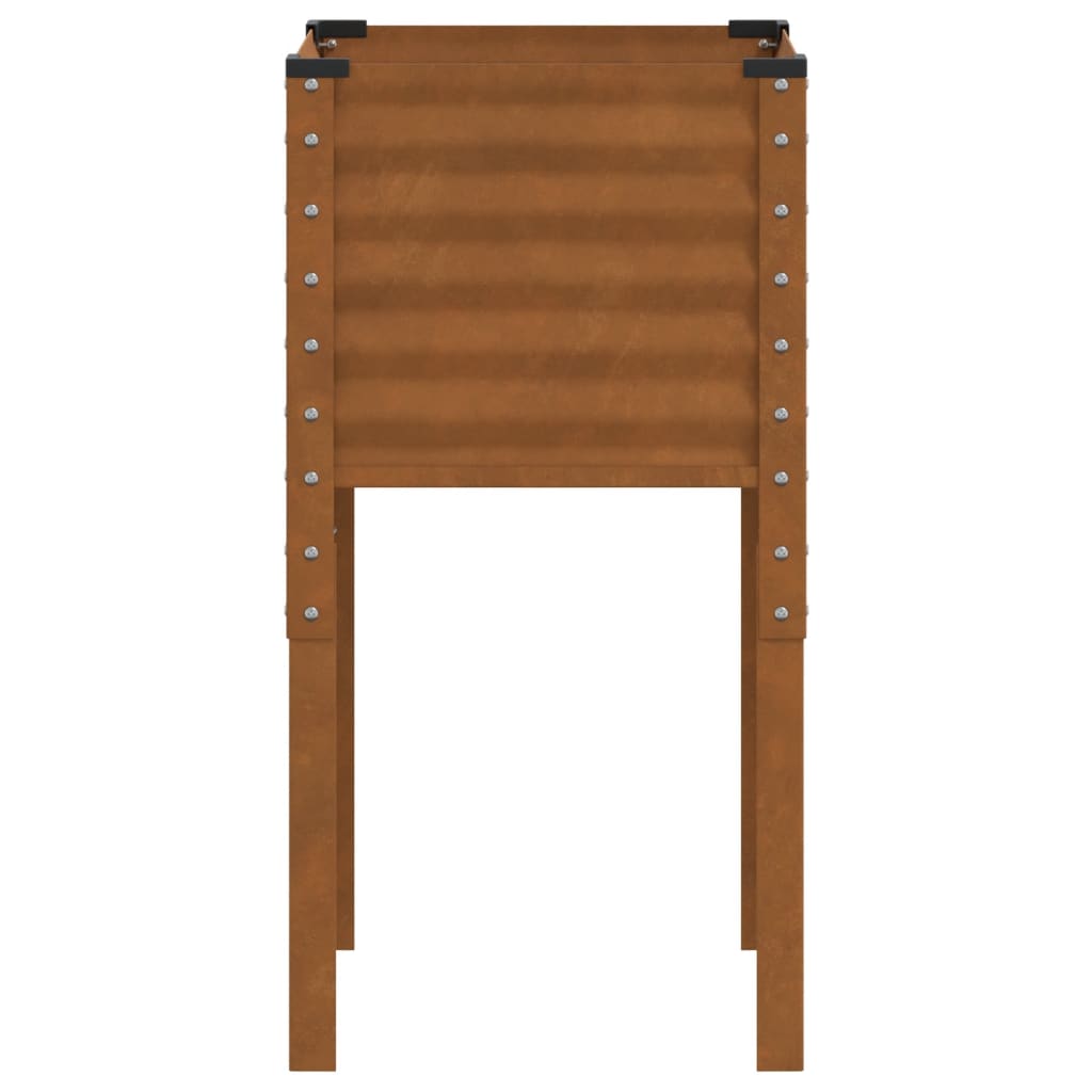 Sodo vazonas, 45x45x88cm, atsparus atmosferos poveikiui plienas Sodo vazonas, 45x45x88cm, atsparus atmosferos poveikiui plienas - Image 7