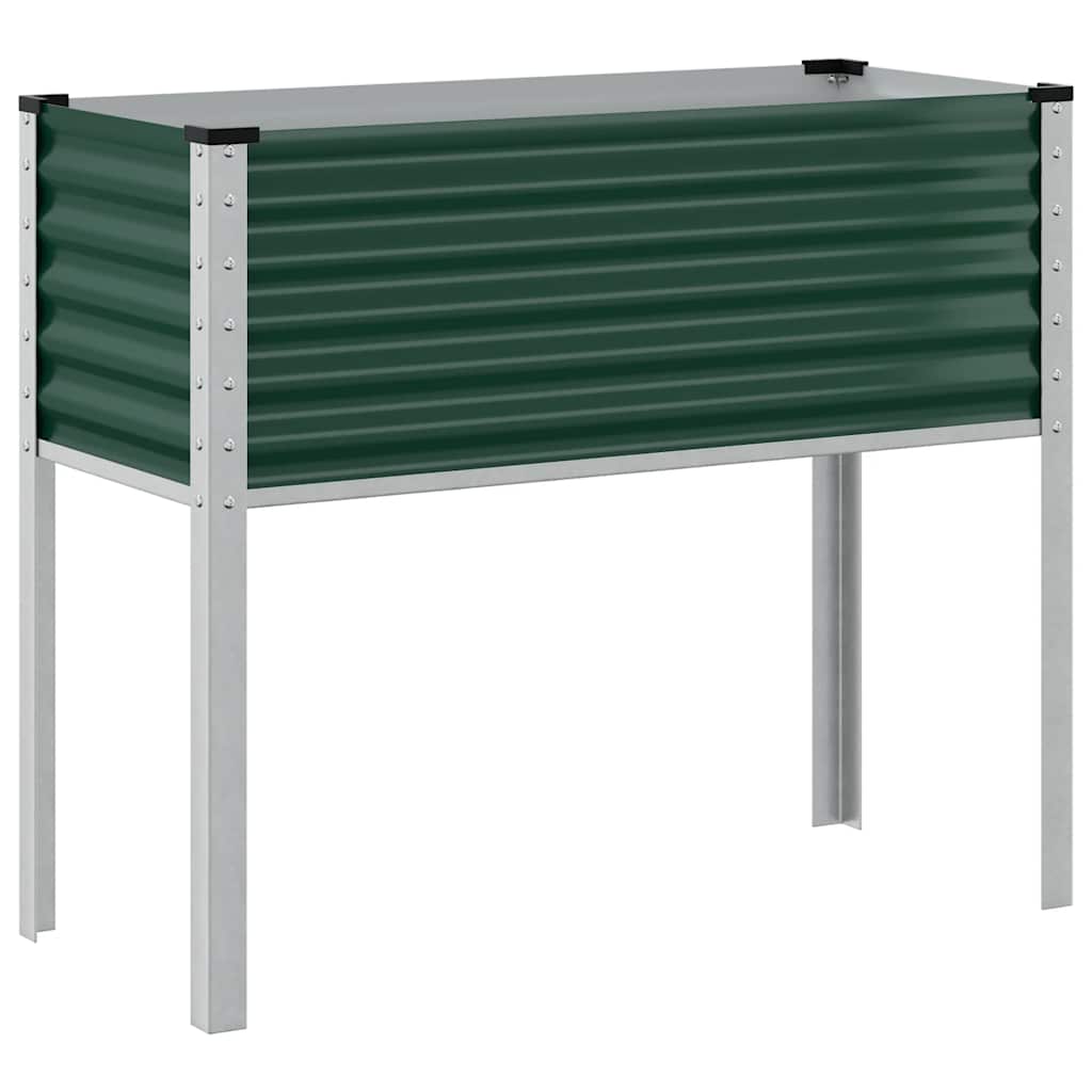 Sodo vazonas, žalias, 100x45x90cm, plienas Sodo vazonas, žalias, 100x45x90cm, plienas - Image 3
