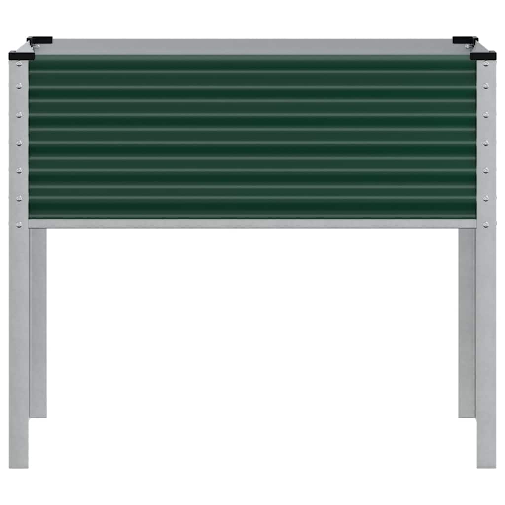 Sodo vazonas, žalias, 100x45x90cm, plienas Sodo vazonas, žalias, 100x45x90cm, plienas - Image 5