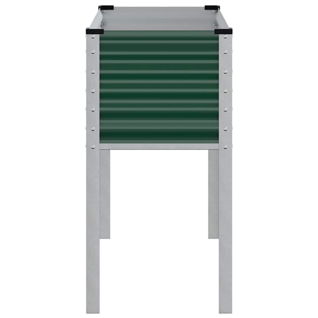Sodo vazonas, žalias, 100x45x90cm, plienas Sodo vazonas, žalias, 100x45x90cm, plienas - Image 7