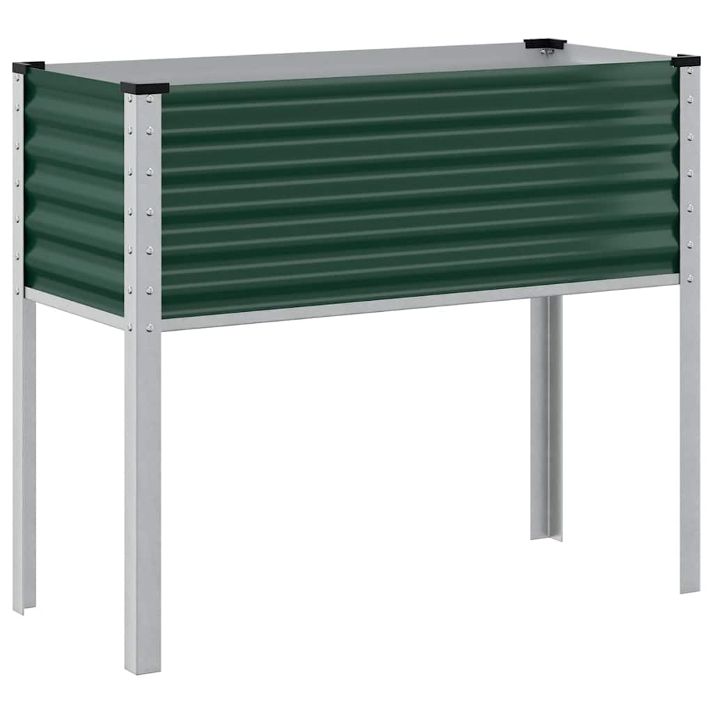 Sodo vazonas, žalias, 100x45x90cm, plienas Sodo vazonas, žalias, 100x45x90cm, plienas - Image 6