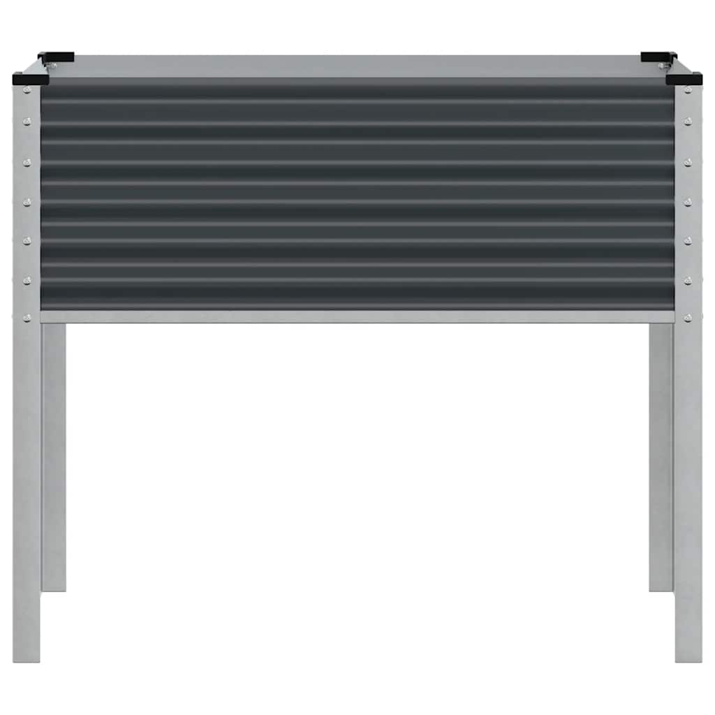 Sodo vazonas, antracito spalvos, 100x45x90cm, plienas Sodo vazonas, antracito spalvos, 100x45x90cm, plienas - Image 5