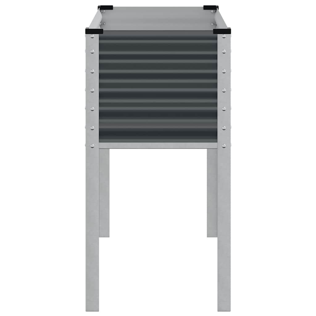 Sodo vazonas, antracito spalvos, 100x45x90cm, plienas Sodo vazonas, antracito spalvos, 100x45x90cm, plienas - Image 7