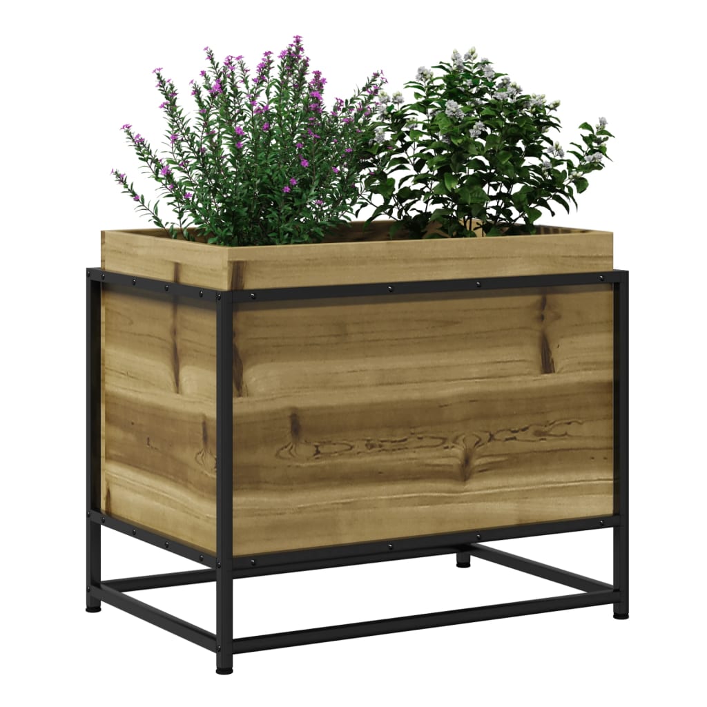 Sodo lovelis, 60x40x50cm, impregnuota pušies mediena Sodo lovelis, 60x40x50cm, impregnuota pušies mediena - Image 4