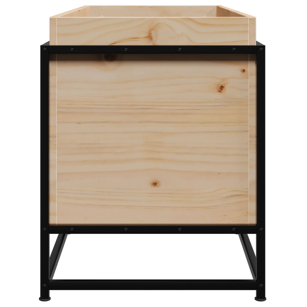 Sodo lovelis, 100x40x50cm, pušies medienos masyvas Sodo lovelis, 100x40x50cm, pušies medienos masyvas - Image 6
