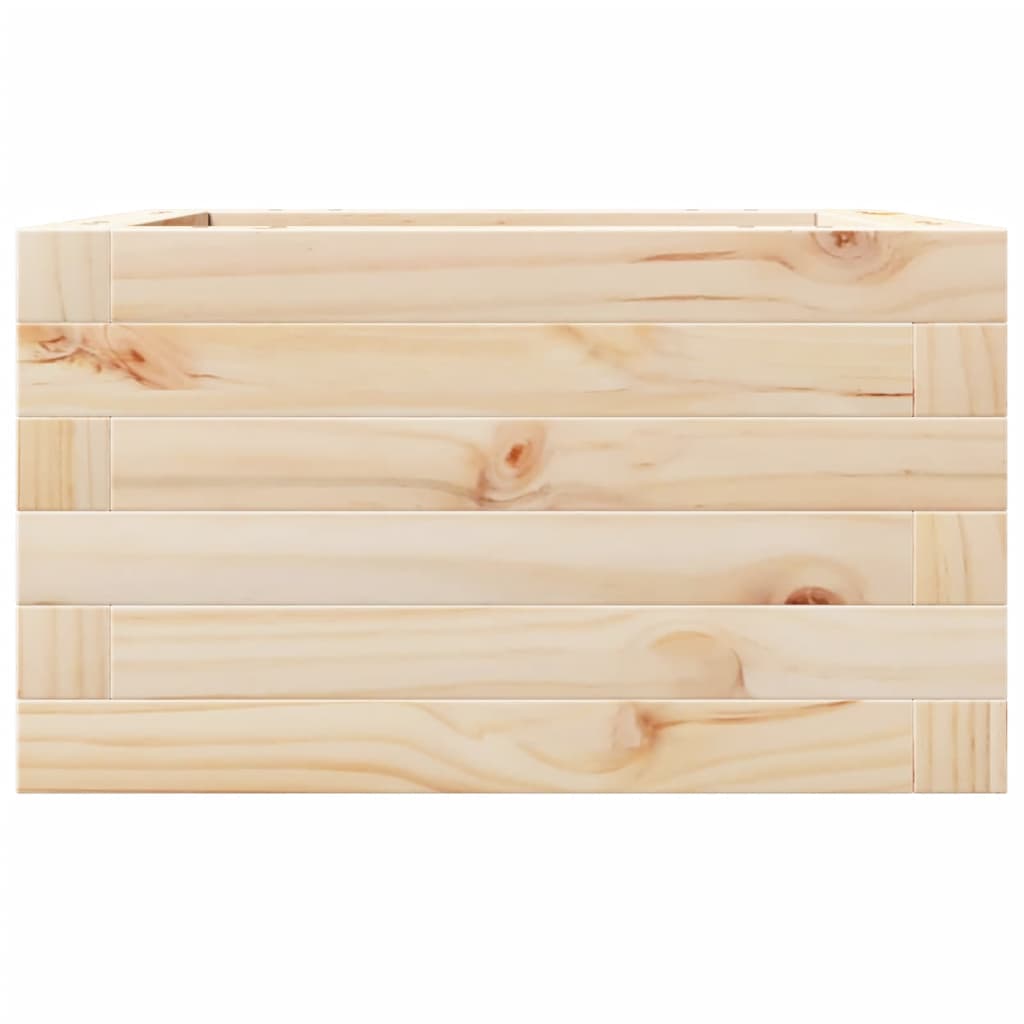 Sodo lovelis, 40x40x23cm, pušies medienos masyvas Sodo lovelis, 40x40x23cm, pušies medienos masyvas - Image 5