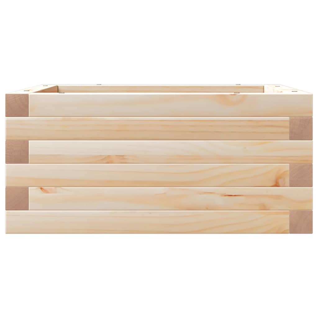 Sodo lovelis, 50x50x23cm, pušies medienos masyvas Sodo lovelis, 50x50x23cm, pušies medienos masyvas - Image 5