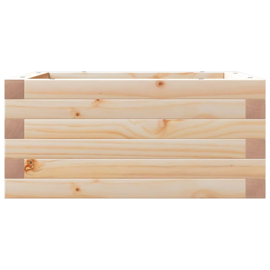Sodo lovelis, 50x50x23cm, pušies medienos masyvas Sodo lovelis, 50x50x23cm, pušies medienos masyvas - Image 6