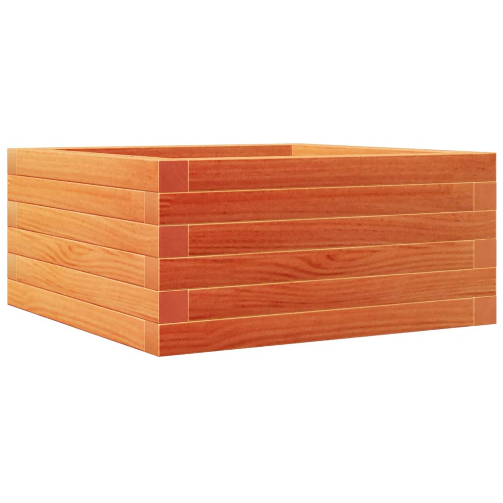 Sodo lovelis, vaško rudas, 50x50x23cm, pušies medienos masyvas Sodo lovelis, vaško rudas, 50x50x23cm, pušies medienos masyvas - Image 7