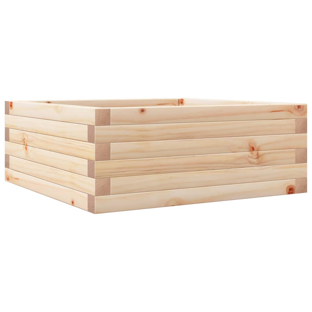 Sodo lovelis, 60x60x23cm, pušies medienos masyvas Sodo lovelis, 60x60x23cm, pušies medienos masyvas - Image 7