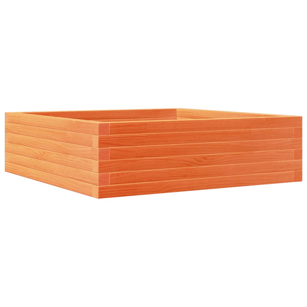 Sodo lovelis, vaško rudas, 80x80x23cm, pušies medienos masyvas Sodo lovelis, vaško rudas, 80x80x23cm, pušies medienos masyvas - Image 7