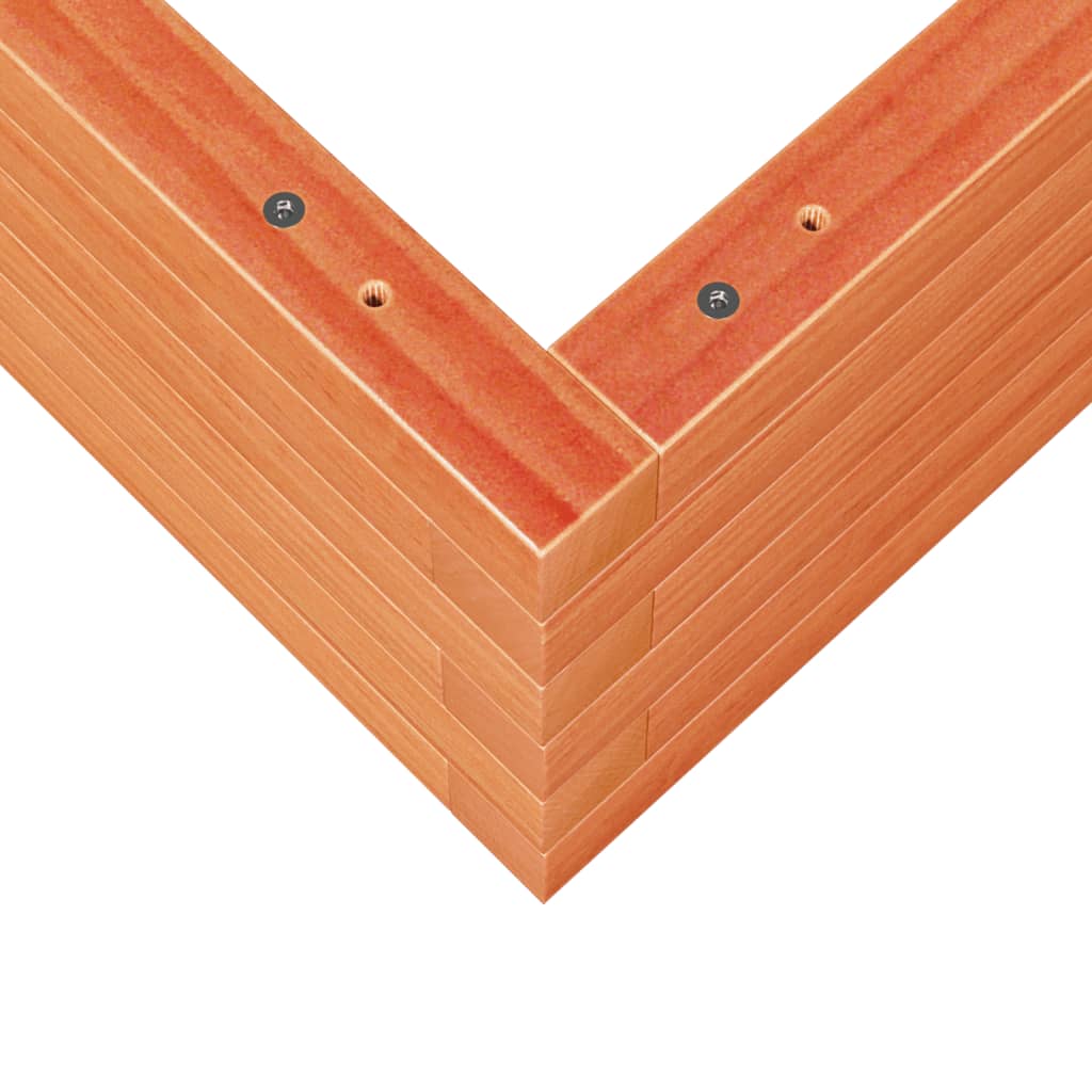 Sodo lovelis, vaško rudas, 80x80x23cm, pušies medienos masyvas Sodo lovelis, vaško rudas, 80x80x23cm, pušies medienos masyvas - Image 8