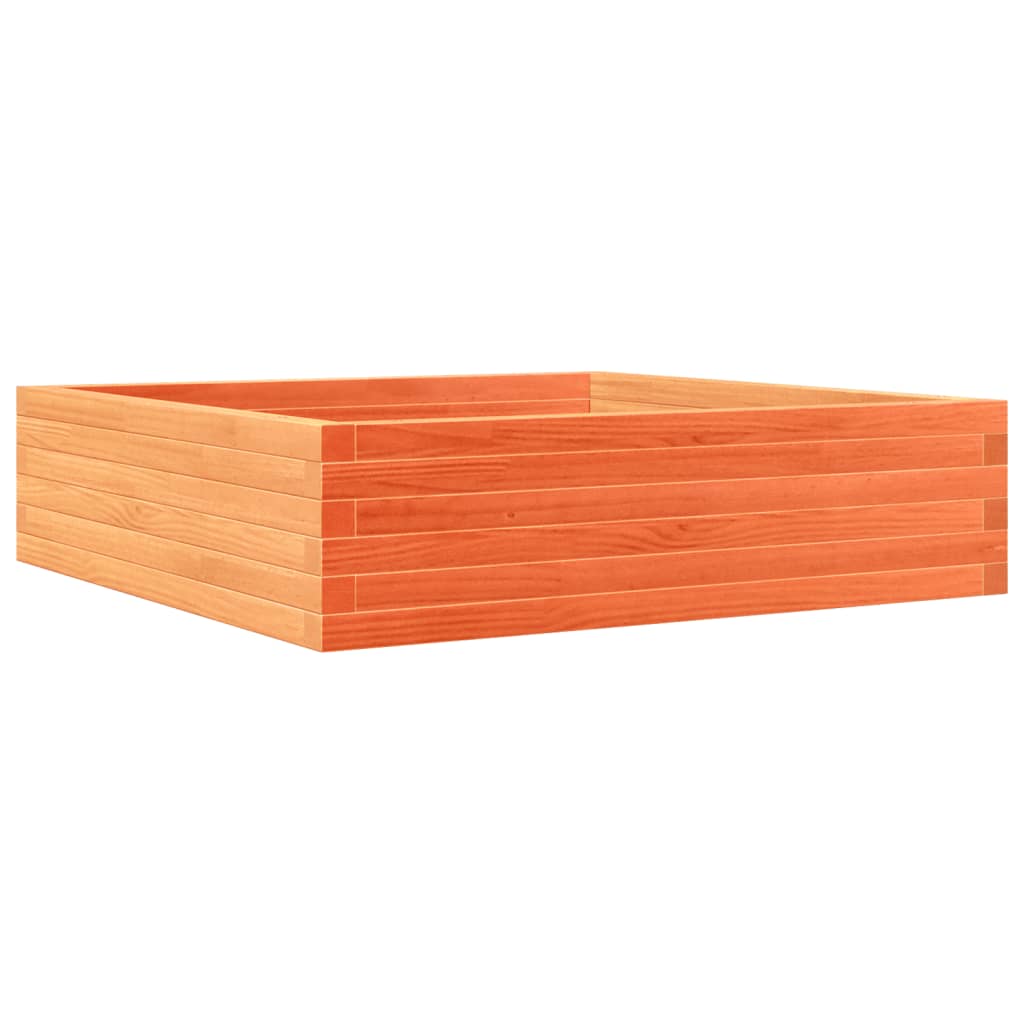 Sodo lovelis, vaško rudas, 90x90x23cm, pušies medienos masyvas Sodo lovelis, vaško rudas, 90x90x23cm, pušies medienos masyvas - Image 7