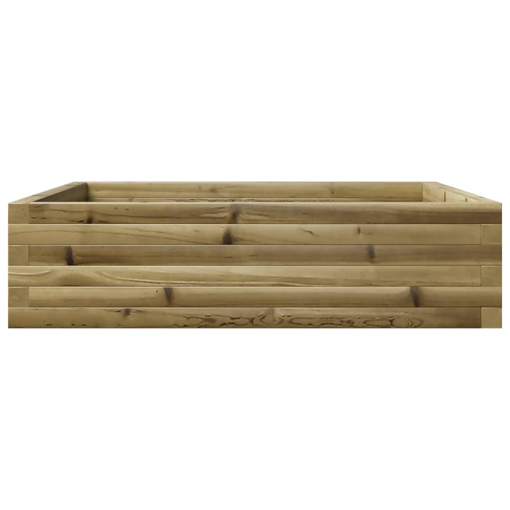 Sodo lovelis, 90x90x23cm, impregnuota pušies mediena Sodo lovelis, 90x90x23cm, impregnuota pušies mediena - Image 5