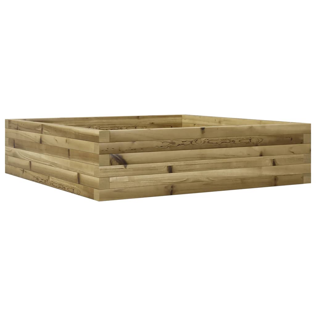 Sodo lovelis, 90x90x23cm, impregnuota pušies mediena Sodo lovelis, 90x90x23cm, impregnuota pušies mediena - Image 7