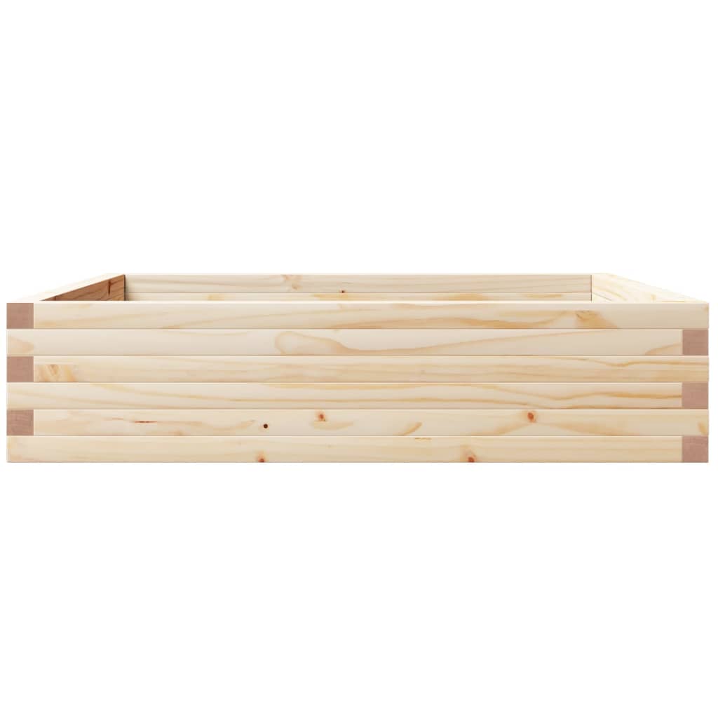 Sodo lovelis, 100x100x23cm, pušies medienos masyvas Sodo lovelis, 100x100x23cm, pušies medienos masyvas - Image 6