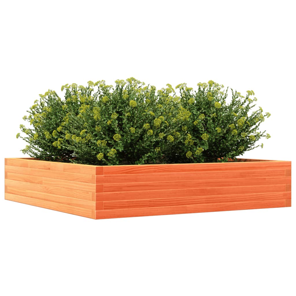 Sodo lovelis, vaško rudas, 110x110x23cm, pušies masyvas Sodo lovelis, vaško rudas, 110x110x23cm, pušies masyvas - Image 4