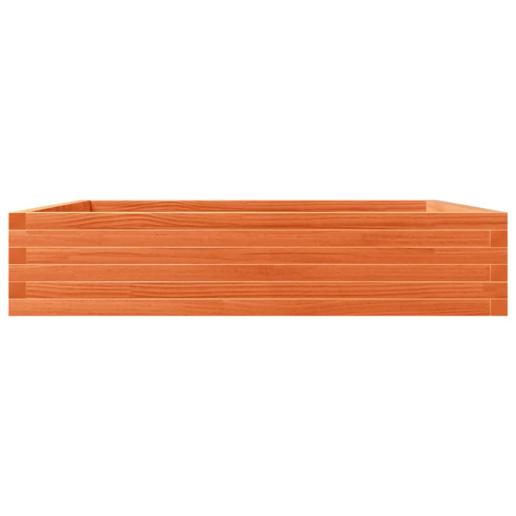 Sodo lovelis, vaško rudas, 110x110x23cm, pušies masyvas Sodo lovelis, vaško rudas, 110x110x23cm, pušies masyvas - Image 6