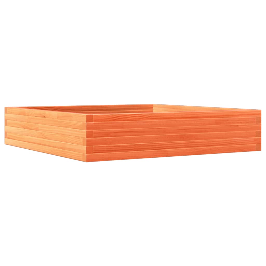 Sodo lovelis, vaško rudas, 110x110x23cm, pušies masyvas Sodo lovelis, vaško rudas, 110x110x23cm, pušies masyvas - Image 7