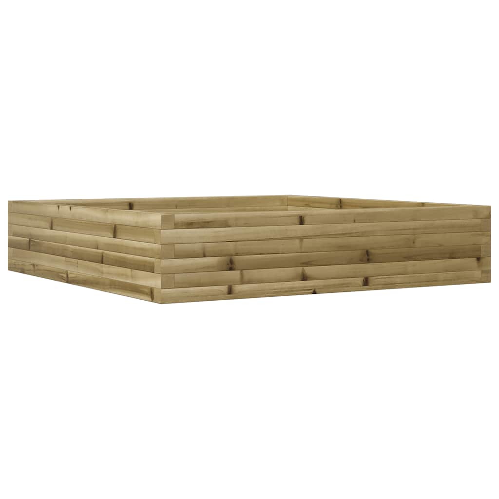 Sodo lovelis, 110x110x23cm, impregnuota pušies mediena Sodo lovelis, 110x110x23cm, impregnuota pušies mediena - Image 7