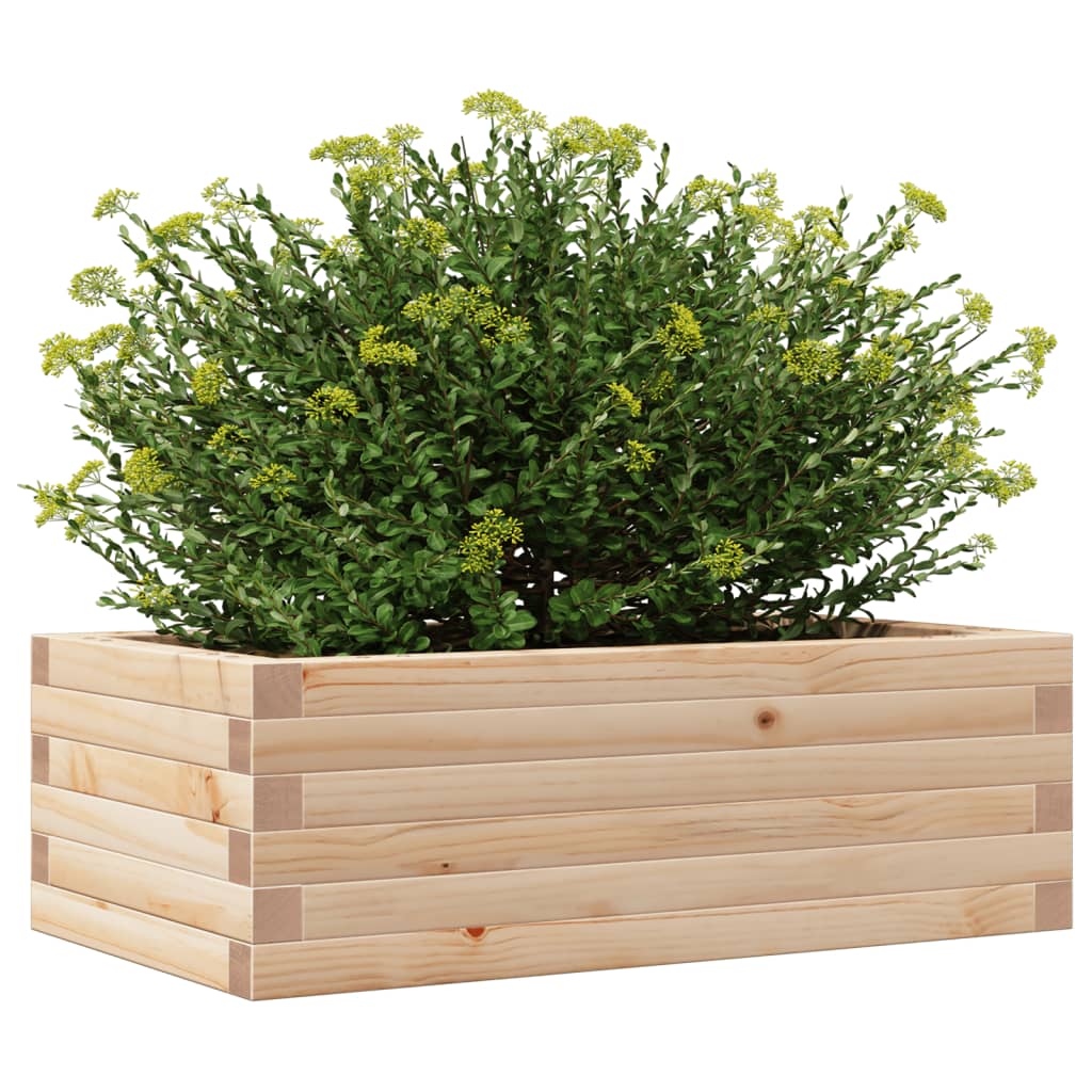 Sodo lovelis, 70x40x23cm, pušies medienos masyvas Sodo lovelis, 70x40x23cm, pušies medienos masyvas - Image 4