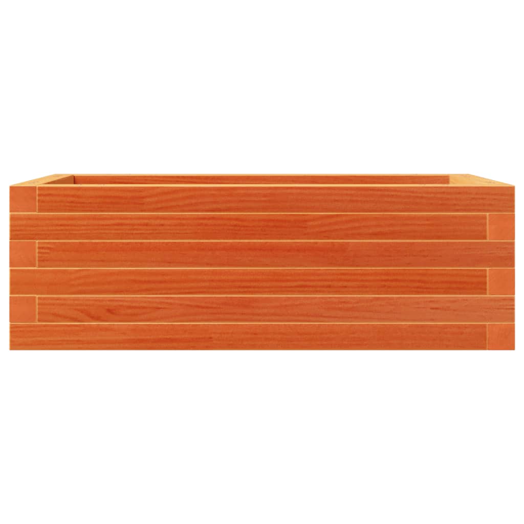 Sodo lovelis, vaško rudas, 70x40x23cm, pušies medienos masyvas Sodo lovelis, vaško rudas, 70x40x23cm, pušies medienos masyvas - Image 5