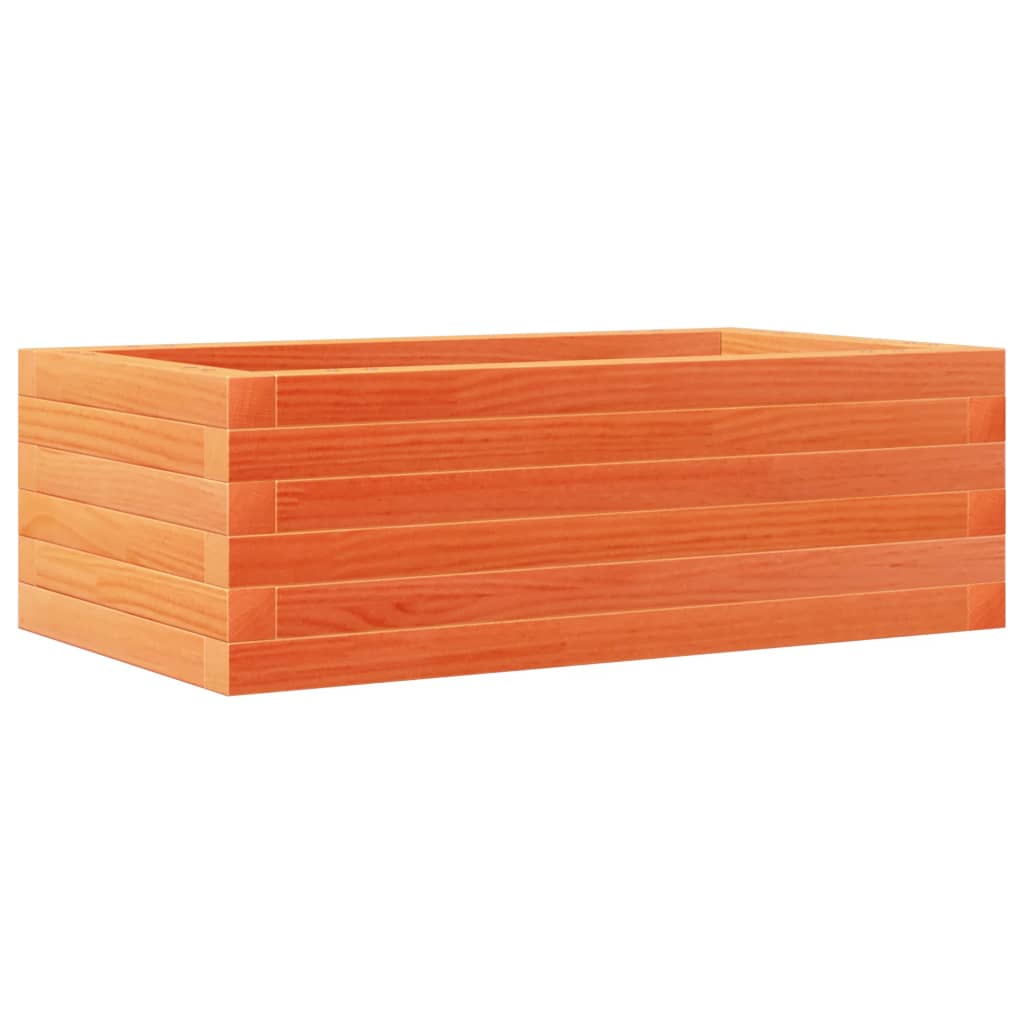 Sodo lovelis, vaško rudas, 70x40x23cm, pušies medienos masyvas Sodo lovelis, vaško rudas, 70x40x23cm, pušies medienos masyvas - Image 7