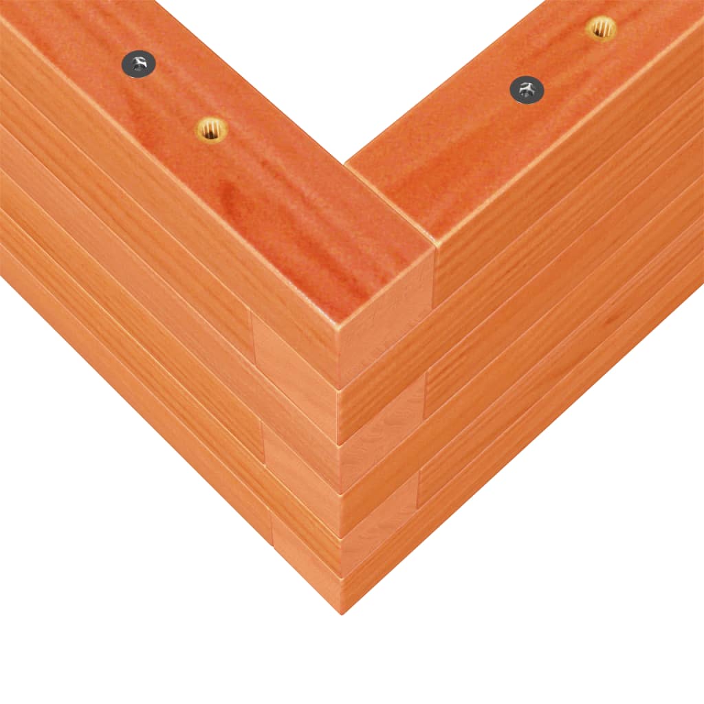 Sodo lovelis, vaško rudas, 70x40x23cm, pušies medienos masyvas Sodo lovelis, vaško rudas, 70x40x23cm, pušies medienos masyvas - Image 8