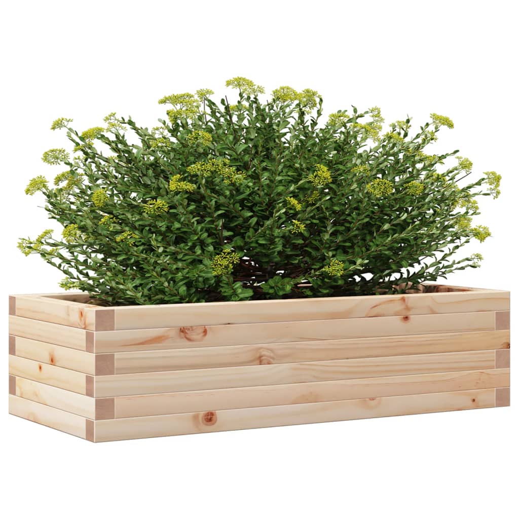 Sodo lovelis, 90x40x23cm, pušies medienos masyvas Sodo lovelis, 90x40x23cm, pušies medienos masyvas - Image 4